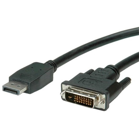 OEM Displayport -> DVI-D M/M video jelkábel 2m fekete (11.99.5610)