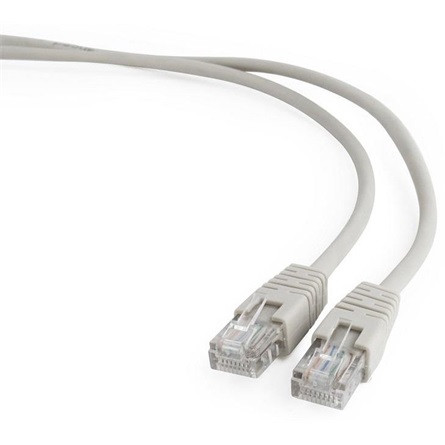 Gembird RJ45 CAT5e UTP -> RJ45 CAT5e UTP M/M adatkábel 5m szürke