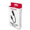 Axagon DisplayPort 1.2 -> HDMI 1.4 M/F adapter fekete