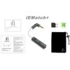 ifi Jack stereo 3,5mm (4pin) M/F zavarszűrő 0.1m ezüst