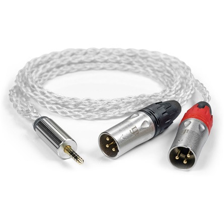 ifi Jack 4,4mm -> 2db XLR M/M audio kábel 1m ezüst