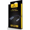 Gembird USB-C -> HDMI 1.4 M/F adapter 0.15m szürke