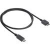 Akyga AK-USB-44 USB-C 3.1 Gen1 -> USB-B 3.0 micro M/M adatkábel 1m fekete