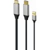 Gembird HDMI 2.0 USB-A 2.0 -> DisplayPort 1.2 M/M aktív video kábel 2m fekete