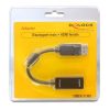 Delock Displayport -> HDMI M/F adapter fekete