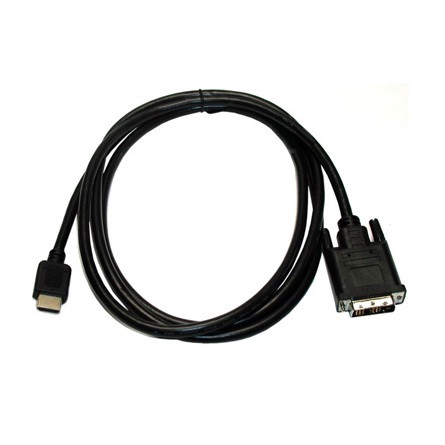 OEM DVI-D -> HDMI M/M video jelkábel 3m fekete