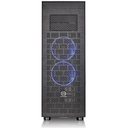 Thermaltake Core X71 Tempered Glass Edition táp nélküli ablakos Mid Tower számítógépház fekete
