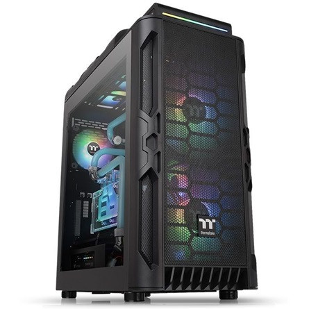 Thermaltake Level 20 RS ARGB táp nélküli ablakos ATX számítógépház fekete