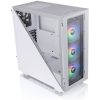 Thermaltake Divider 300 TG Snow ARGB táp nélküli ablakos Mid Tower számítógépház fehér