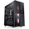 Thermaltake T26 TG ARGB táp nélküli ablakos Mid Tower számítógépház fekete