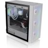 Thermaltake H570 TG ARGB Snow táp nélküli ablakos Mid Tower számítógépház fehér