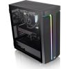 Thermaltake H590 TG ARGB táp nélküli ablakos Mid Tower számítógépház fekete