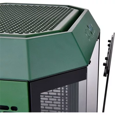 Thermaltake The Tower 300 Racing Green táp nélküli MT Mini Tower számítógépház zöld