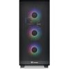 Thermaltake S250 TG ARGB táp nélküli ablakos Mid Tower számítógépház fekete