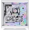 Thermaltake CTE E550 TG Snow White táp nélküli Mid Tower számítógépház fehér