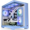 Thermaltake View 380 TG ARGB Hydrangea Blue táp nélküli ablakos Mid Tower számítógépház kék