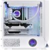 Thermaltake Ceres 350 MX Snow White táp nélküli ablakos Mid Tower számítógépház fehér