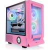 Thermaltake Ceres 350 MX Bubble Pink táp nélküli ablakos Mid Tower számítógépház rózsaszín