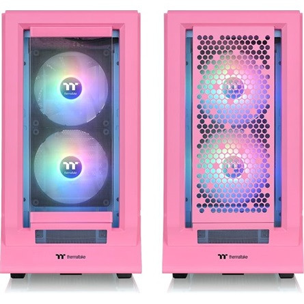 Thermaltake Ceres 350 MX Bubble Pink táp nélküli ablakos Mid Tower számítógépház rózsaszín