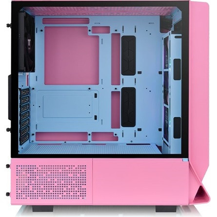 Thermaltake Ceres 350 MX Bubble Pink táp nélküli ablakos Mid Tower számítógépház rózsaszín