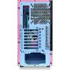 Thermaltake Ceres 350 MX Bubble Pink táp nélküli ablakos Mid Tower számítógépház rózsaszín