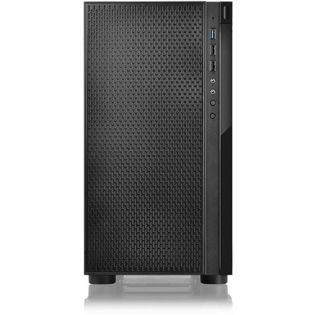 Thermaltake Versa H18 táp nélküli ablakos MT Mini Tower számítógépház fekete (Bontott, sérült csomagolás)