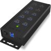 Raidsonic ICY BOX IB-HUB1703-QC3 7 portos USB3.0 hub