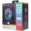 Thermaltake Riing Duo 12 RGB Radiator Fan TT Premium Edition (3-Fan Pack) rendszerhűtő ventilátor