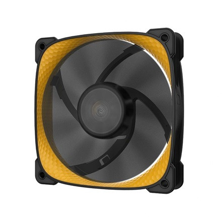 Geometric Future Squama 2505Y rendszerhűtő ventilátor fekete-sárga