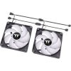 Thermaltake CT120 ARGB (2-Fan Pack) rendszerhűtő ventilátor kit fekete