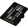 Kingston 64GB Canvas Select Plus Class 10 UHS-1 microSDXC memóriakártya