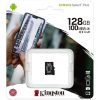 Kingston 128GB Canvas Select Plus Class 10 UHS-1 microSDXC memóriakártya Single Pack