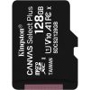 Kingston 128GB Canvas Select Plus Class 10 UHS-1 microSDXC memóriakártya Single Pack