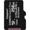 Kingston 256GB Canvas Select Plus Class 10 UHS-1 microSDXC memóriakártya Single Pack