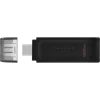 Kingston 128GB DataTraveler 70 USB-C pendrive fekete