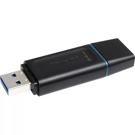 Kingston 64GB Traveler Exodia USB 3.2 Gen 1 pendrive fekete-kék