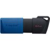 Kingston 64GB DataTraveler Exodia M USB 3.2 Gen 1 pendrive fekete-kék