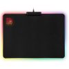 Tt eSPORTS Draconem RGB Cloth Edition gaming egérpad fekete