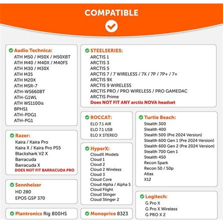 Wicked Cushions WC FreeZe Hybrid Cooling Gel gaming fülpárna fekete