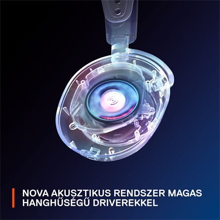 Steelseries Arctis Nova 7P gaming fejhallgató headset fekete