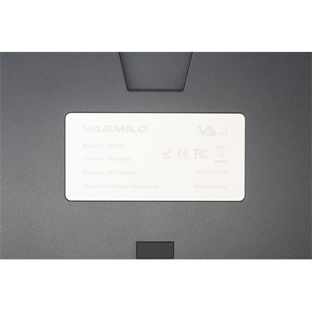 Varmilo VEA109 Yakumo USB magyar gaming Cherry MX Silent Red mechanikus billentyűzet