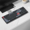 Keychron K10 Pro Bluetooth / USB magyar gaming Hot-swap Gateron G Pro Brown mechanikus billentyűzet fekete