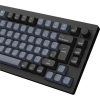 Keychron V1 Max Bluetooth / vezeték nélküli / USB magyar Gateron Jupiter Brown mechanikus billentyűzet fekete-kék