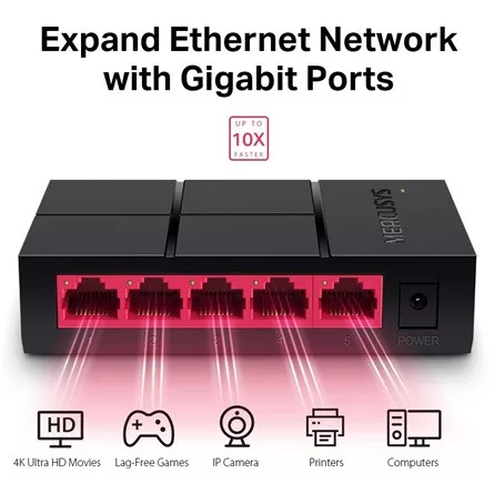 Mercusys MS105G switch