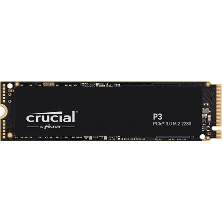 Crucial P3 Series 500GB PCIe x4 (3.0) M.2 2280 SSD