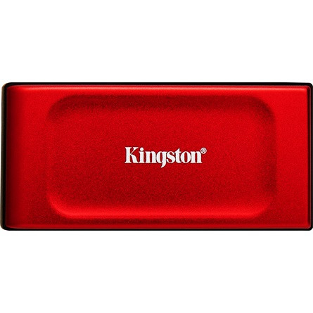 Kingston XS1000 1TB USB-C 3.2 Gen2 külső SSD piros