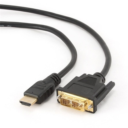 Gembird HDMI -> DVI-D M/M video jelkábel 0.5m fekete