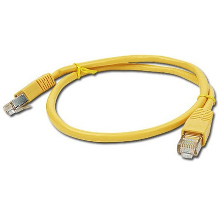 Gembird RJ45 CAT5e UTP - RJ45 CAT5e UTP M/M adatkábel 5m sárga