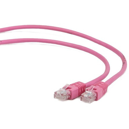 Gembird RJ45 CAT5e UTP M/M adatkábel 3m rózsaszín