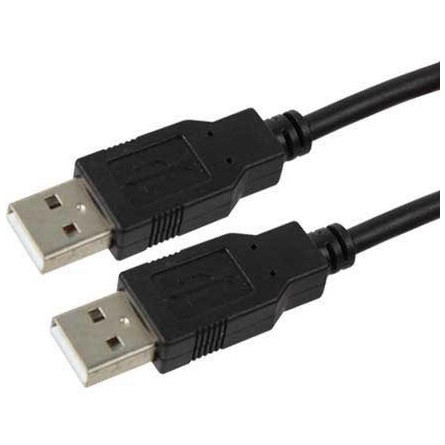 Gembird USB-A 2.0 - USB-A 2.0 M/M adatkábel 1.8m fekete